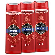 OLD SPICE Captain 3in1, 3×400 ml - Shower Gel