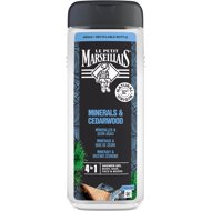LE PETIT MARSEILLAIS Minerals and cedarwood 4 in 1 400 ml - Shower Gel