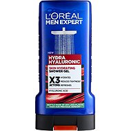 L'ORÉAL PARIS Men Expert Hydra Hyaluronic Moisturising Shower Gel, 300 ml - Shower Gel