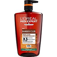L'ORÉAL PARIS Men Expert Barber Club Shower Gel for Body, Hair, and Beard, 1,000ml - Shower Gel