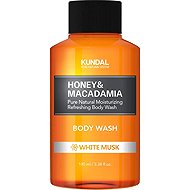KUNDAL Honey & Macadamia Pure Body Wash White Musk 100 ml - Shower Gel