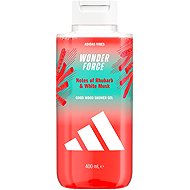 ADIDAS Wonder Force Rebarbora & bílé pižmo 400 ml - Shower Gel