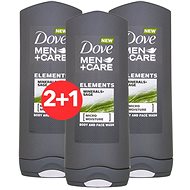 DOVE Men+Care Minerals & Sage 400 ml 2+1 - Shower Gel