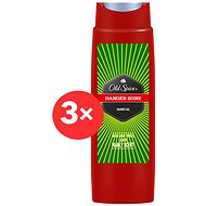 OLD SPICE Danger Zone 3× 250 ml - Sprchový gel