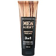 DERMACOL Men Agent Sensitive Feeling 3in1 Shower Gel 250 ml - Shower Gel