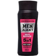 DERMACOL Men Agent Sexy Sixpack 5in1 Shower Gel 250 ml - Tusfürdő