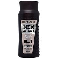 DERMACOL Men Agent Black Box 5in1 Shower Gel 250 ml - Tusfürdő