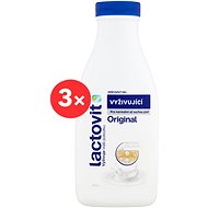 LACTOVIT Original Nourishing Shower Gel 3 × 500 ml - Shower Gel