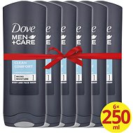 DOVE Men + Care Clean Comfort 6 x 250 ml - Cosmetic Set