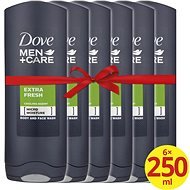 DOVE Men + Care Extra Fresh 6 × 250 ml - Cosmetic Set