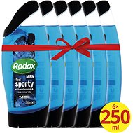 RADOX Men Feel Sports 6 × 250ml - Kit