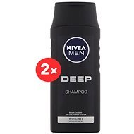 NIVEA MEN Deep Revitalizing Shampoo 2× 250 ml - Pánsky šampón