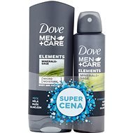 DOVE Men+Care Minerals & Sage Shower Gel 250ml + Dove Minerals & Sage Antiperspirant Spray 150ml - Men's Cosmetic Set