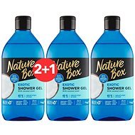 NATURE BOX Shower Gel Coconut Oil 385 ml 2 + 1 - Sprchový gél