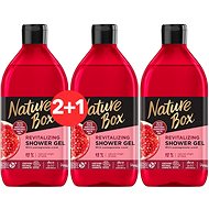 NATURE BOX Shower Gel Pomegranate 385 ml 2 + 1 - Shower Gel