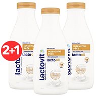 LACTOVIT Lactooil Intensive Care 3 × 500ml - Shower Gel