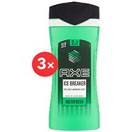 AXE Ice Breaker, 3 × 400 ml - Shower Gel