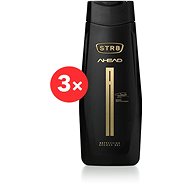 STR8 Ahead 3 × 400 ml - Shower Gel