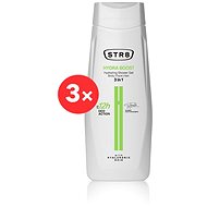 STR8 Hydra Boost, 3 × 400 ml - Shower Gel