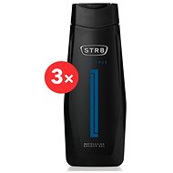 STR8 Live True 3 × 400 ml - Shower Gel