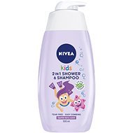 NIVEA Kids 2in1 Shower & Shampoo Girl 500 ml - Gyerek tusfürdő