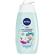 NIVEA Kids 2in1 Shower & Shampoo Boy 500 ml - Gyerek tusfürdő