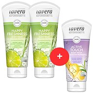 LAVERA Body Wash Happy Freshness 200 ml 2 + gift - Shower Gel