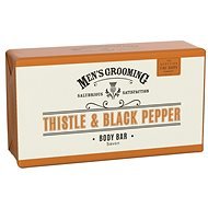 SCOTTISH FINE SOAPS Men's Body Soap - Black Pepper and Milk Thistle, 220g - Bar Soap