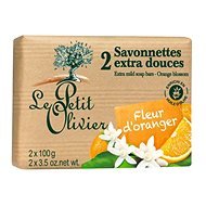 LE PETIT OLIVIER E × tra Mild Soap Orange Flower 2 × 100g - Bar Soap