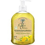 LE PETIT OLIVIER Pure Liquid Soap of Marseille - Verbena Lemon Perfume 300ml - Liquid Soap