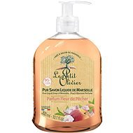 LE PETIT OLIVIER Pure Liquid Soap of Marseille - Peach Flower Perfume 300 ml - Folyékony szappan