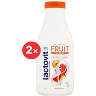 LACTOVIT Fruit Peach and Grapefruit, 2× 500ml - Shower Gel