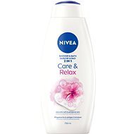 NIVEA Care&Relax Shower & Bath 750 ml - Tusfürdő