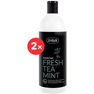 ZIAJA Bubble bath Fresh Tea Mint 2 × 500 ml - Bath Foam