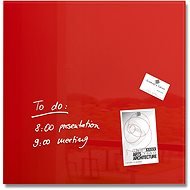 SIGEL Artverum 48 × 48 cm červená - Magnetická tabuľa