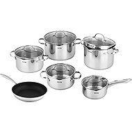 Siguro Pure Delight Cookware set, 11 pcs, set of pots + pans 24 cm - Cookware Set