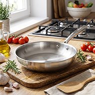 Siguro Pure Delight pan, diameter 24 cm, premium stainless steel - Pan