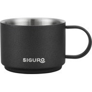 Siguro-Edelstahlbecher Elite Brew, 75 ml - Jumbo-Tasse