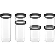 Siguro Set of ViewStash food jars, 0,5 l + 4 x 1 l + 1,5 l + 2 l, 7 pcs - Food Container Set