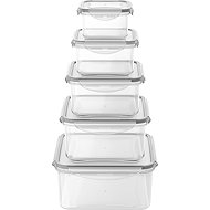 Siguro Fresh Keeper food jar set, 0,4 l + 0,7 l + 1,2 l + 2 l + 3 l, 5 pieces - Food Container Set