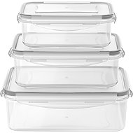 Siguro Fresh Keeper food jar set, 1 l + 1,5 l + 2,5 l, 3 pieces - Food Container Set
