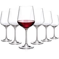Siguro Set of red wine glasses Locus, 580 ml, 6 pcs - Glass