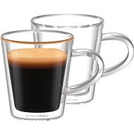 Siguro Espresso duplafalú üvegpohár, 90 ml, 2 db - Thermopohár