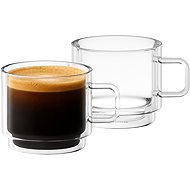 Siguro Double Stack Double-Walled Glasses, 90ml, 2pcs - Thermo-Glass