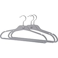 Siguro set of straps with non-slip surface with hook, grey, 3pcs - Hanger