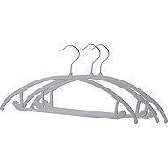 Siguro set of straps with non-slip surface, grey, 3pcs - Hanger