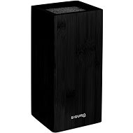 Siguro Knife block Bamboo Line black - Knife Block
