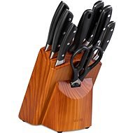Siguro Súprava nožov Ashita 8 ks + drevený blok - Sada nožov