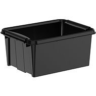 Siguro Pro Box Recycled 14 l, 30 cm x 19,5 cm x 40 cm, schwarz - Aufbewahrungsbox