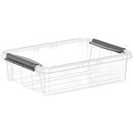Siguro Pro Box 8 l, 30 x 11,5 x 40 cm, transparent - Aufbewahrungsbox